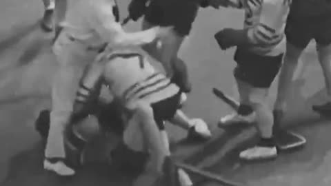 Lacrosse games in 1932 were wild