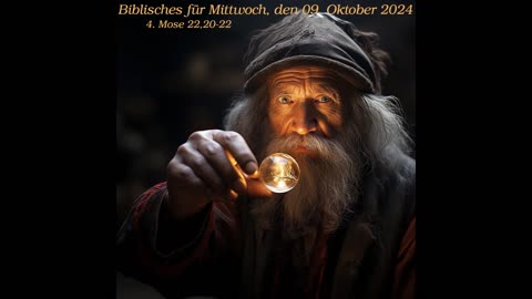 Biblisches für Mittwoch, den 09. Oktober 2024 zu 4. Mose 22,20-22