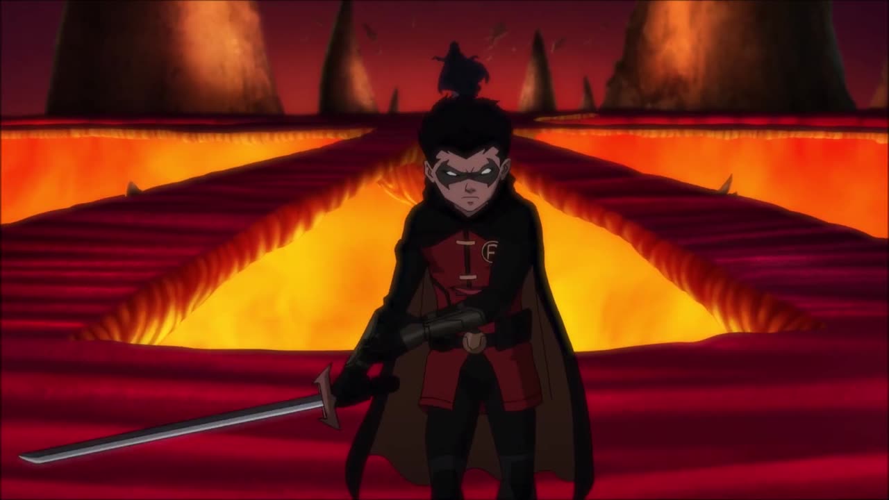 Trigon Created the Lazarus Pit for Ras al Ghul Justice League vs Teen Titans