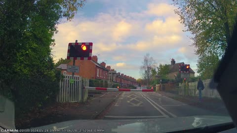 Shrewbridge Road level crossing in Nantwich