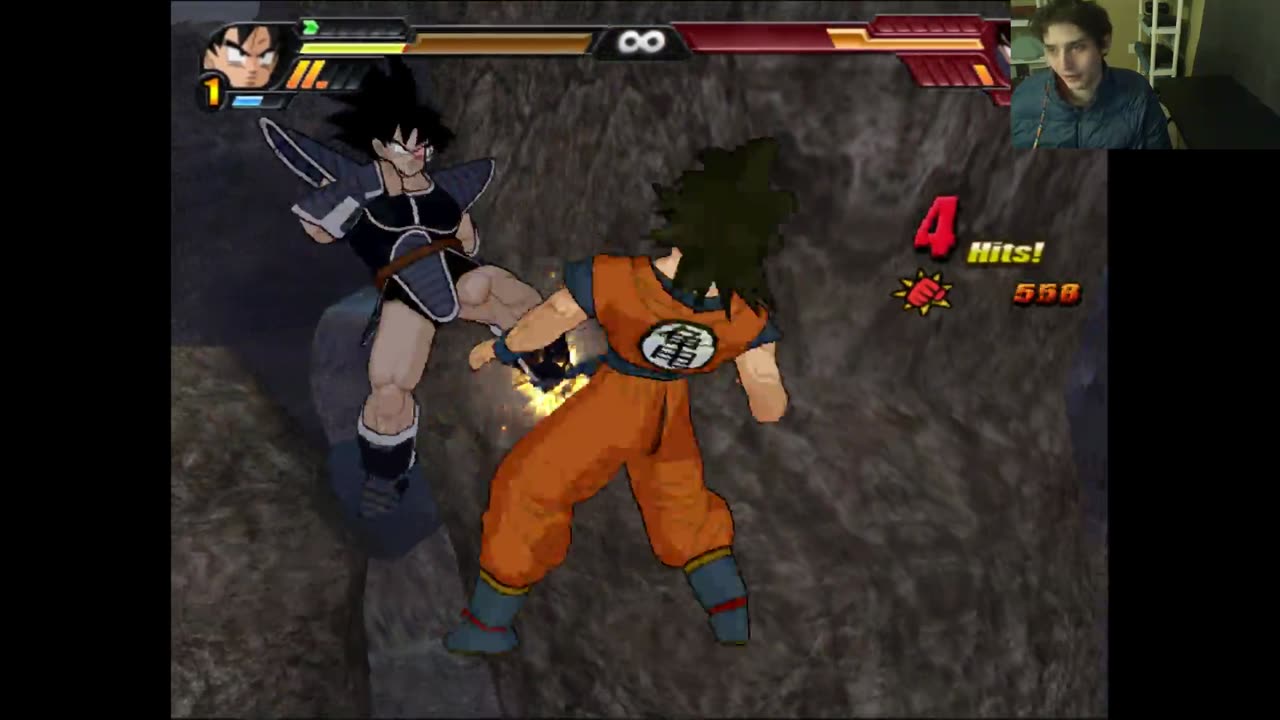 Dragon Ball Z Budokai Tenkaichi 3 Battle #211 With Live Commentary - Goku VS Turles The Saiyan