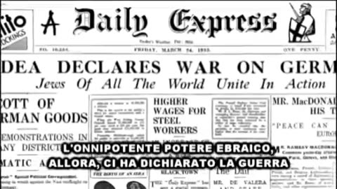 Adolf Hitler, il terrore del Kapitalismo Kabali$ta ✡️
