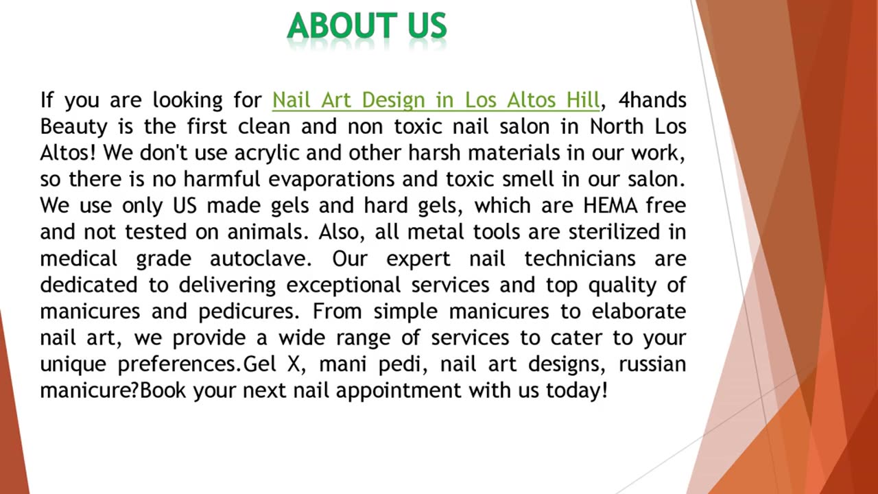 If you are looking for Nail Art Design in Los Altos Hill