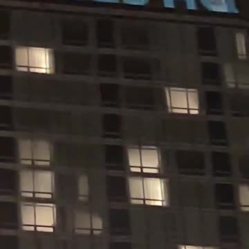 Project 2025 HQ’ Projected on Trump Tower | Democrats’ Latest Attack Before DNC