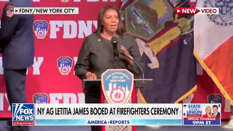 FDNY BOOS AG Letitia James, Shout Trump