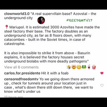 Azovstal Mariupol underground cities