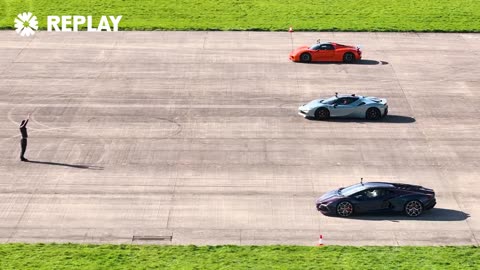 Lamborghini Revuelto v Ferrari SF90 v Porsche 918: DRAG RACE