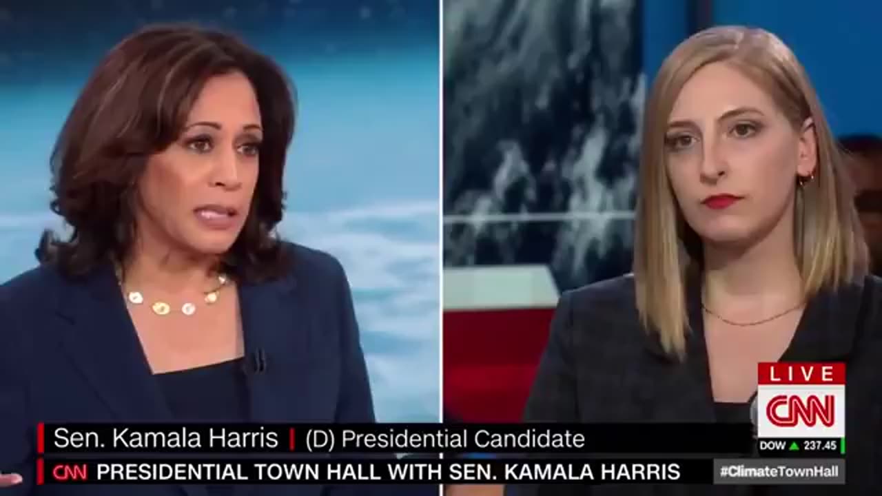 MUST WATCH: Radical Kamala Harris Doesn't Want You To See This "I'm in favor of banning fracking"