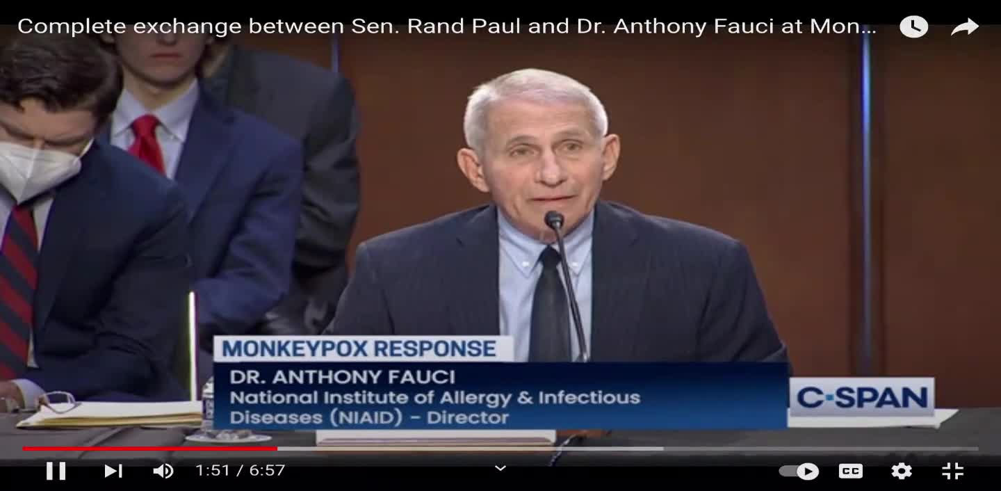 Anthony Fauci DEBUNKS Rand Paul: "fact-checked, looked at that"