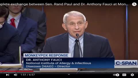 Anthony Fauci DEBUNKS Rand Paul: "fact-checked, looked at that"