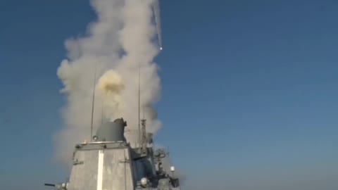 Ukraine War - Another video of the launch of Caliber from the Ministry of Defense