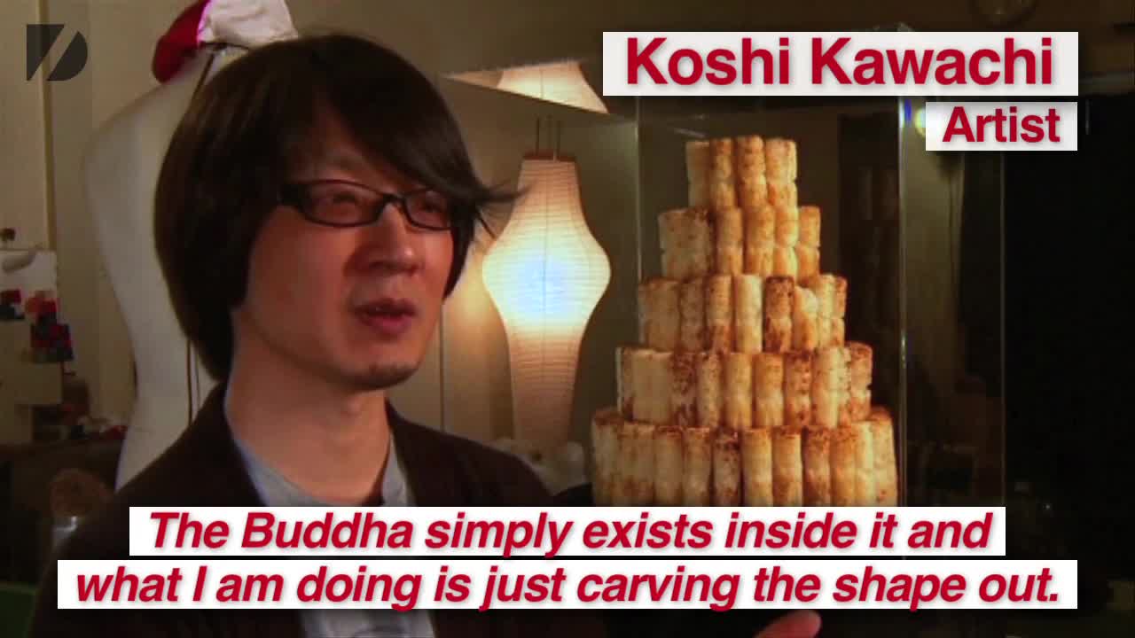 Man Finds Buddha In Corn Snacks