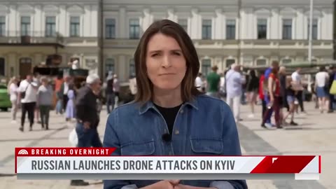 Russia launches large-scale drone attack against Ukraine’s Kyiv
