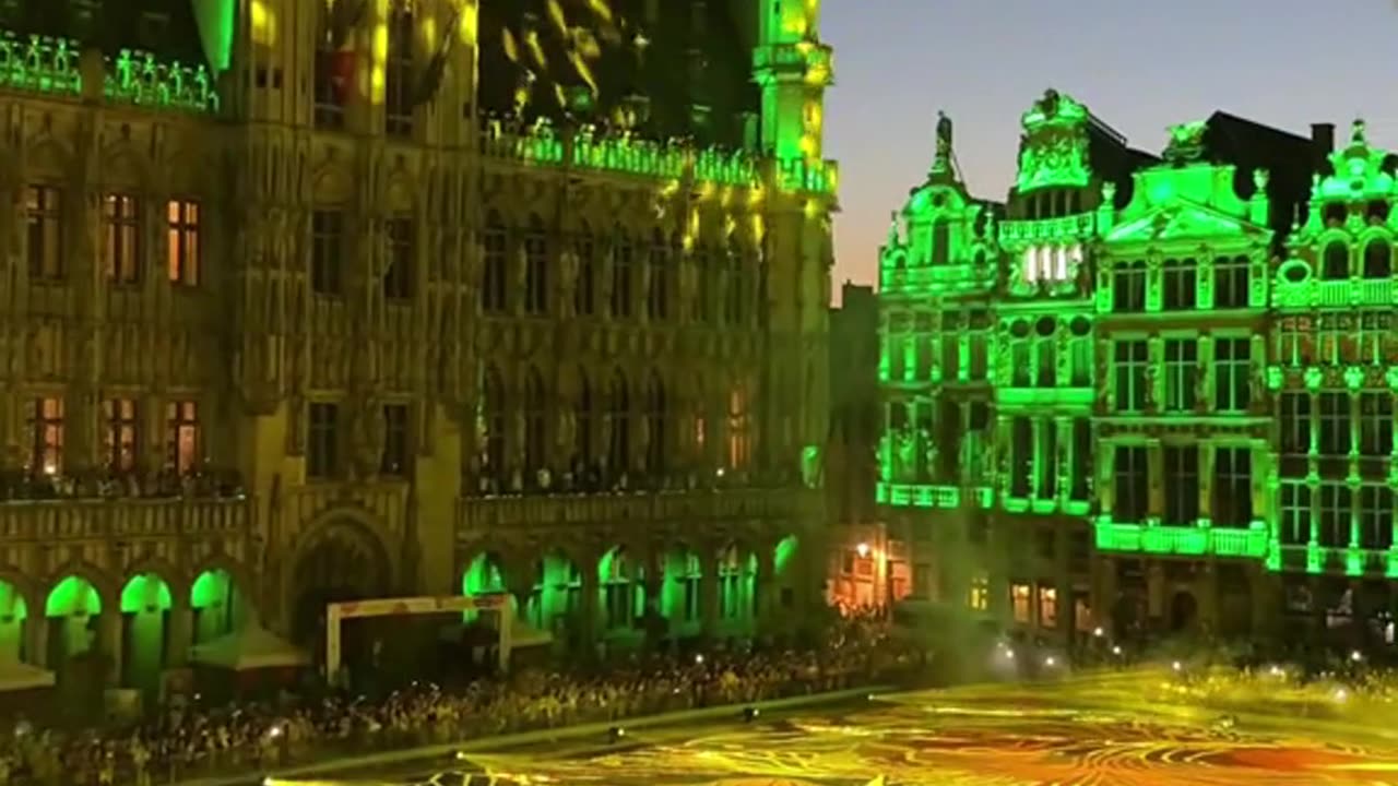 Light And Sound Show, Brussels, Belgium