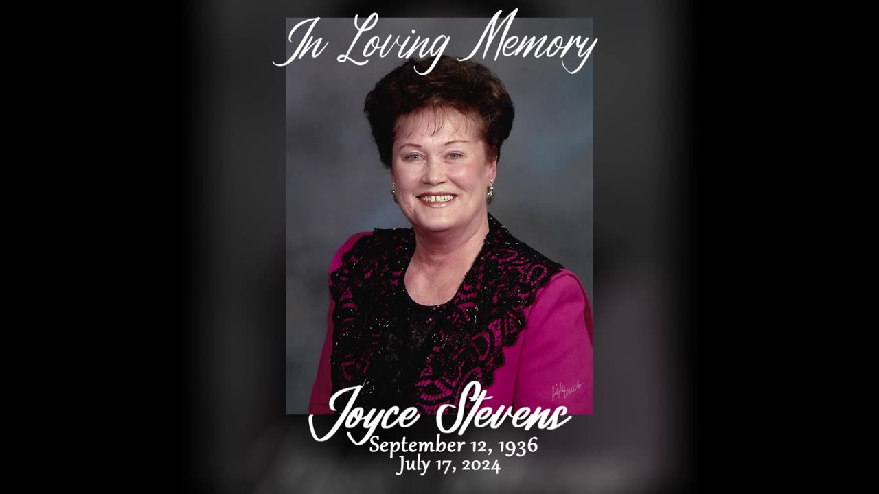 Joyce Stevens Memorial 3rd Video Section