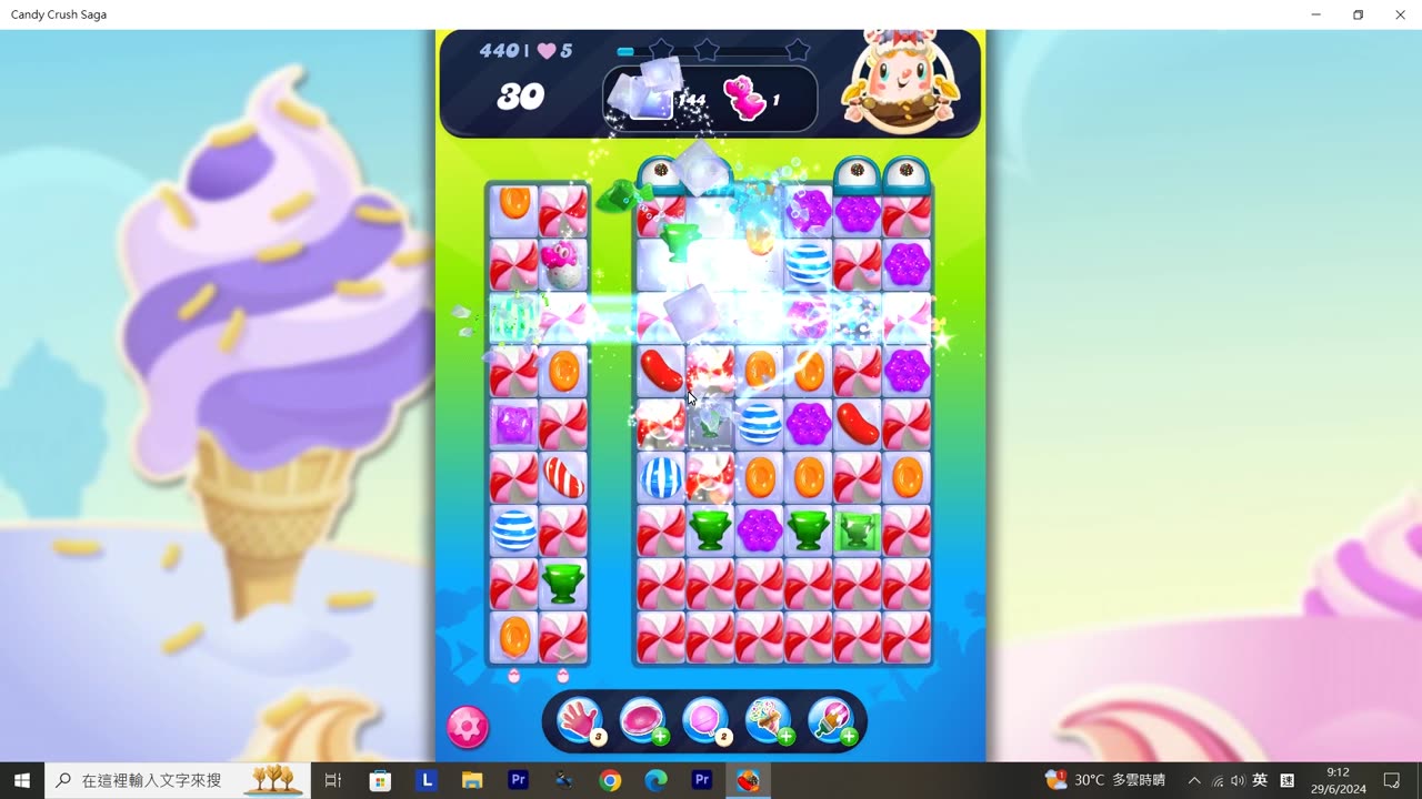 Candy Crush Saga Record (Level 440)