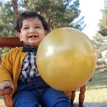 A boy with rabbit teeth