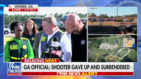 Officials Confirm Surrender Of 14-Year-Old Georgia School Shooter, Press