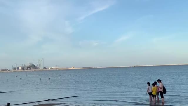 I could hear the whispering of the sea.
