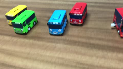 Toy play Tayo Bus