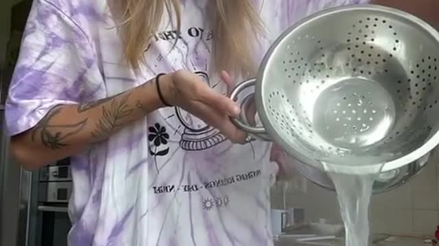 Wow I'm so impressed how you drain the pasta!! Don’t you?