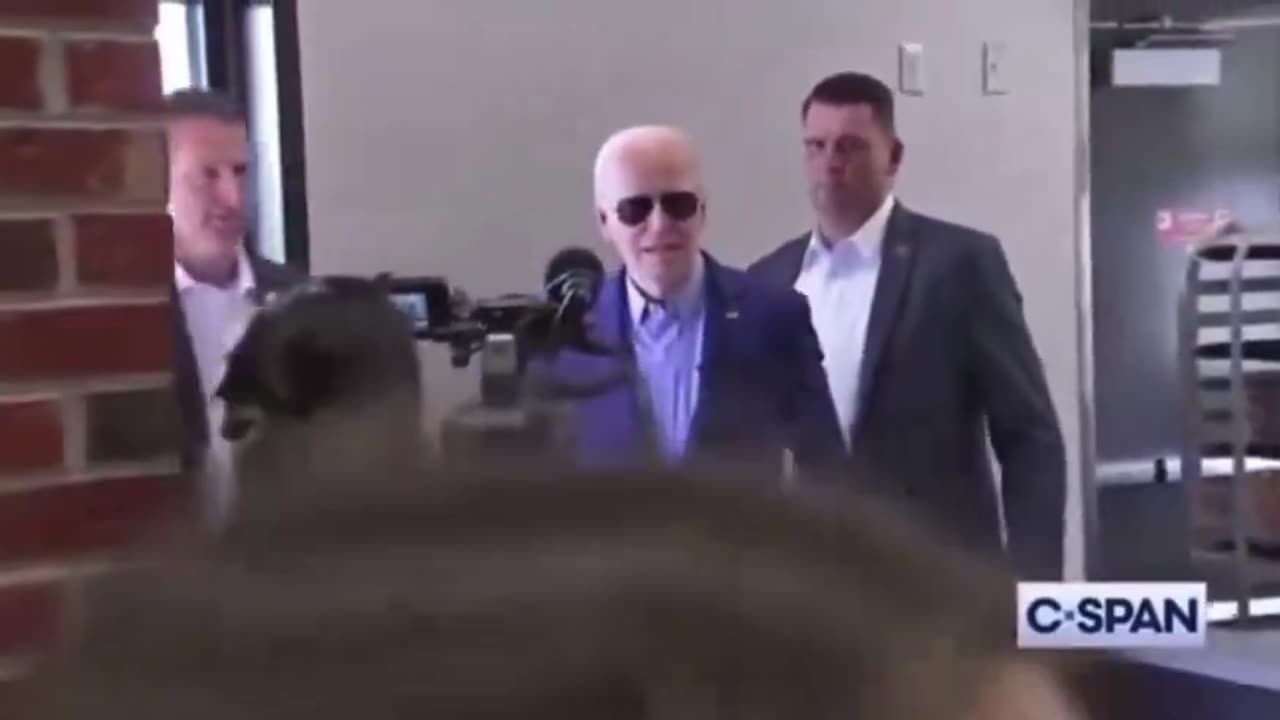 Based woman says “Thanks for nothing. Fuck you” to Joe Biden