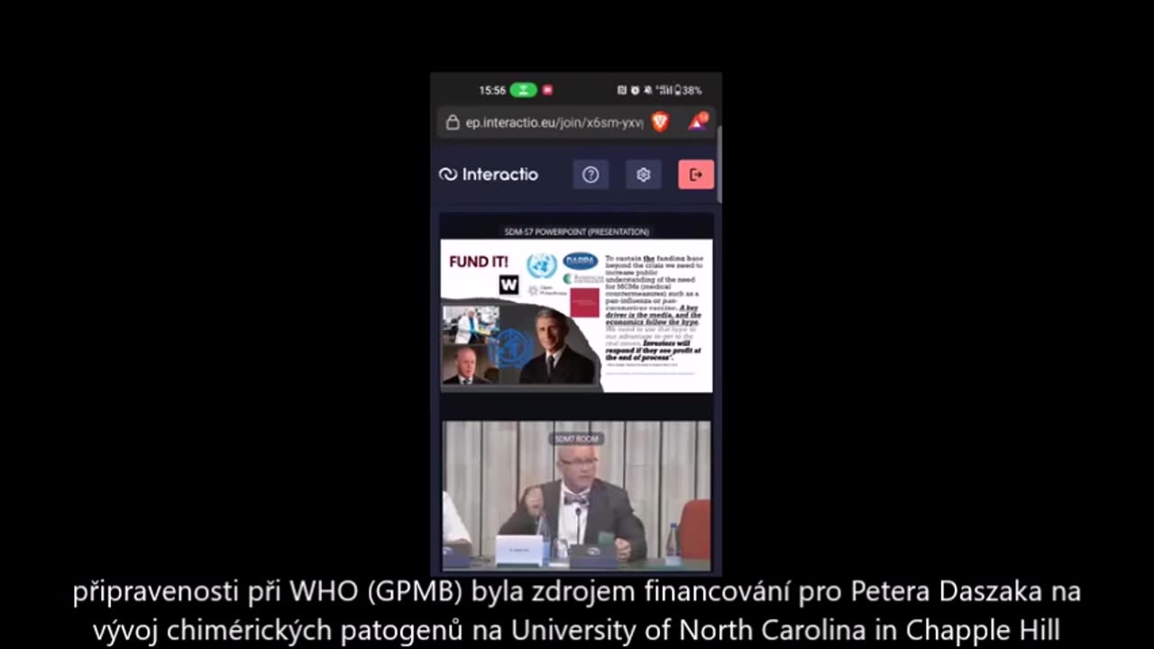 Dr. David Martin v Evropském parlamentu odmaskoval lži o covidu a WHO