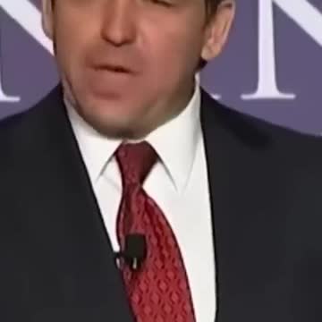 Governor of Florida. Great example for Americans