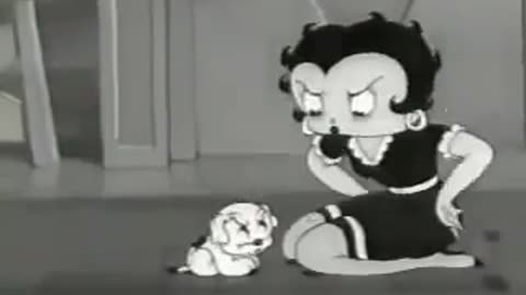 Late Nite, Black 'n White | Betty Boop | Ding Dong Doggie | RetroVision TeleVision