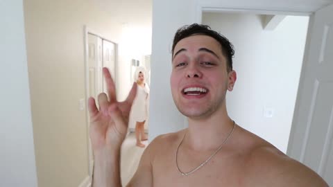 DISAPPEARING Bikini Prank On Girlfriend!! *Hilarious* 