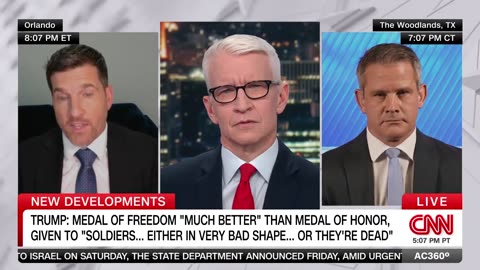 Adam Kinzinger on the Comunist News Network (CNN) has an opinion.