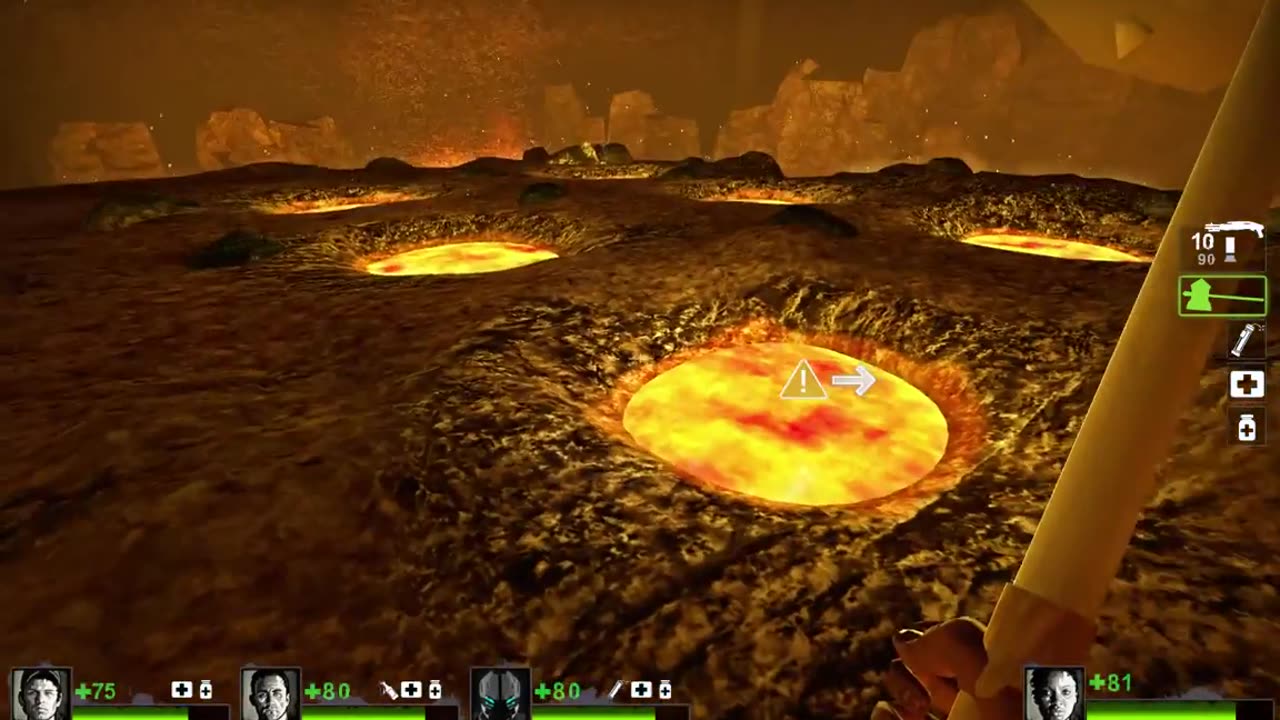 Left for Dead 2 Legend of Zelda OoT Fire Mountain Stage 6