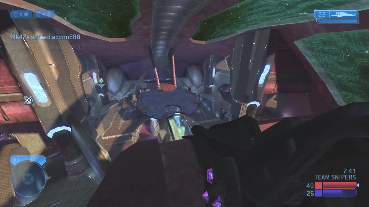 Halo 2 Classic - Team Snipers on Midship Multiplayer Gameplay