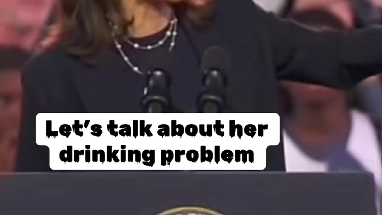 Kamala... Lets Talk About Your Drinking Problem