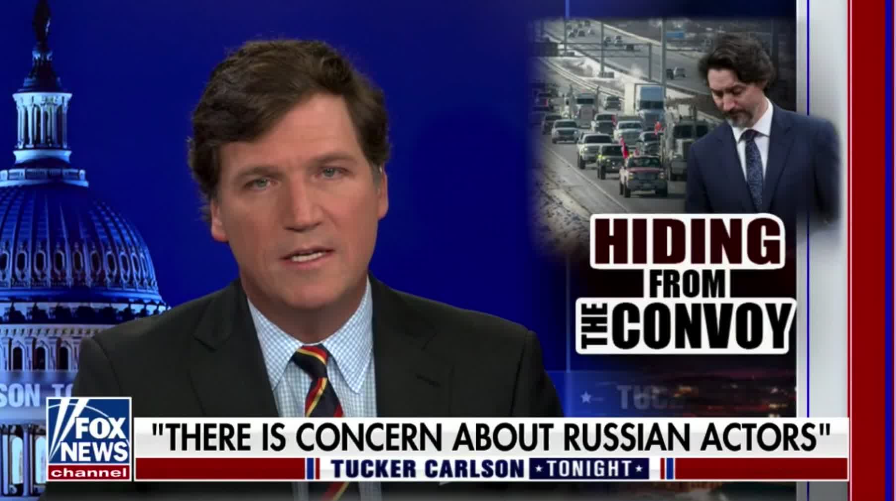 Tucker Carlson rips the media for covering for Trudeau