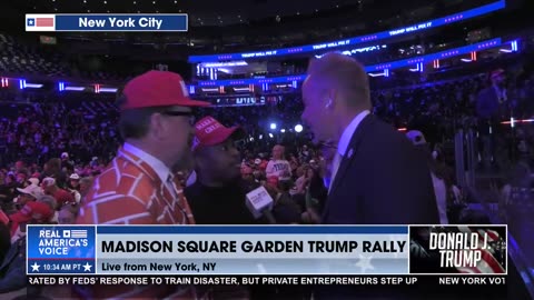 THE LOVE IS SO STRONG AND SO DIVERSE FOR TRUMP IN NYC