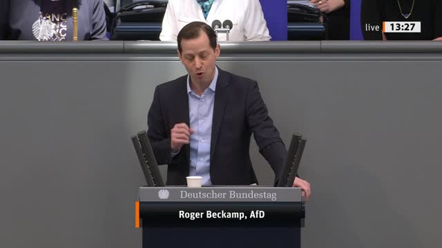 Roger Beckamp Rede vom 22.03.2022 - Wohnen, Stadtentwicklung und Bauwesen