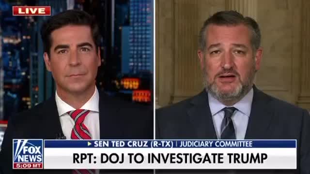 Ted Cruz on Corrupt DOJ.