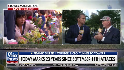 Frank Siller marks 23 years since Sept 11 attacks: ‘Goodness will always triumph’