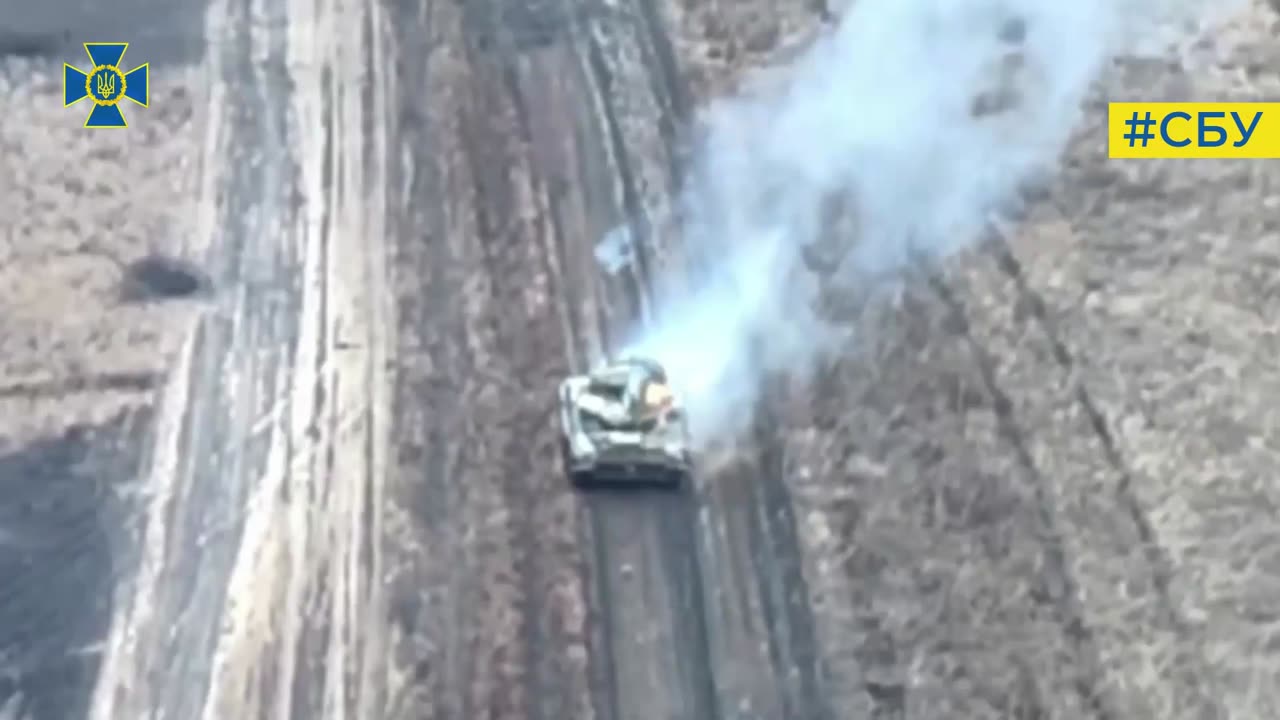 SBU Drones Destroy Several Russian Tanks and More