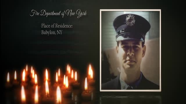 Honoring and remembering Dennis O'Berg, 28, Fire Department of New York | Firefighter, Ladder 105