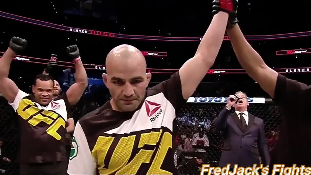 Glover Teixeira vs. Rashad Evans Highlights (Teixeira KNOCKS OUT Evans) #ufc #mma #gloverteixeira
