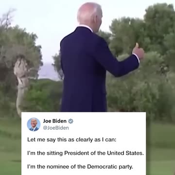 BIDEN: "I'm Staying in the Race"