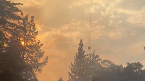 Fire crews continue battling the Line Fire in the San Bernardino National Forest.