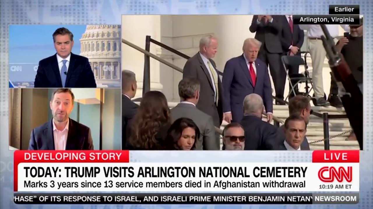 CNN's Jim Acosta Suggests Trump Is 'Politicizing' Thirteen Service Members