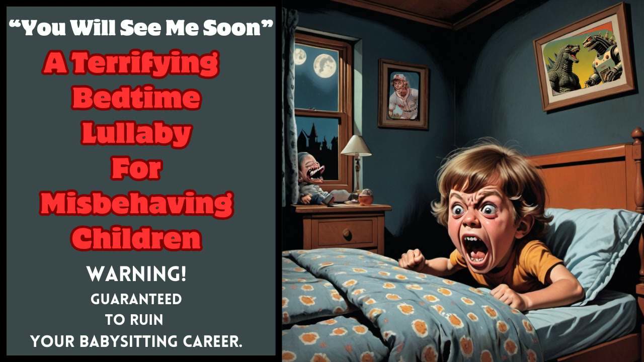 CREEPY BEDTIME LULLABY -"You Will See Me Soon" - Scary Sleep Music- Halloween HORROR Fun GHOSTS