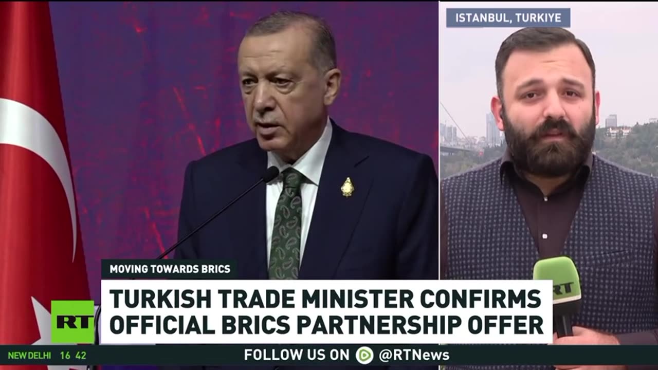 Turkish Trade Minister confirms official BRICS partnership offer