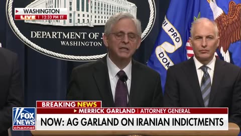 AG Garland confirms Trump targeted in hack attack plot linked to Iran, 3 indicte