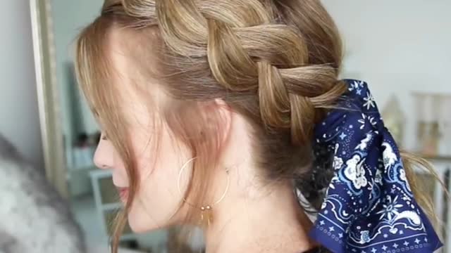 Beautiful hairstyles for long hair of girls.