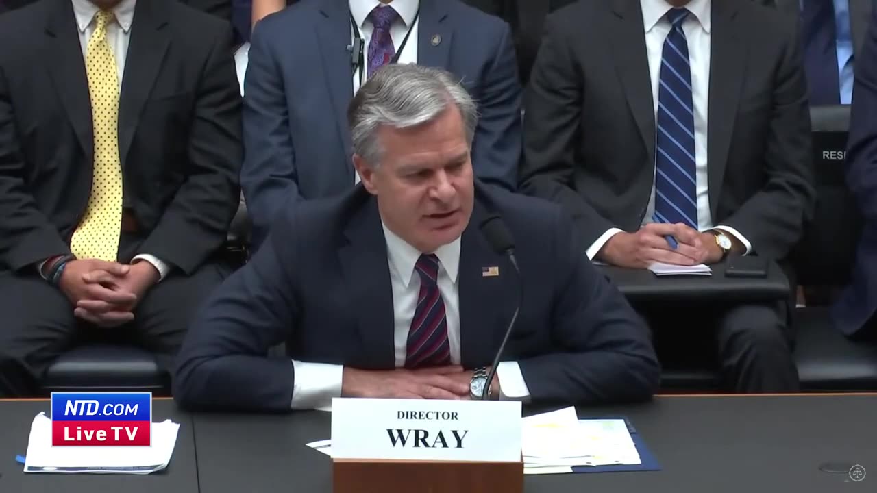 LIVE: FBI Director Testifies on Investigation Into Attempted Assassination of Trump